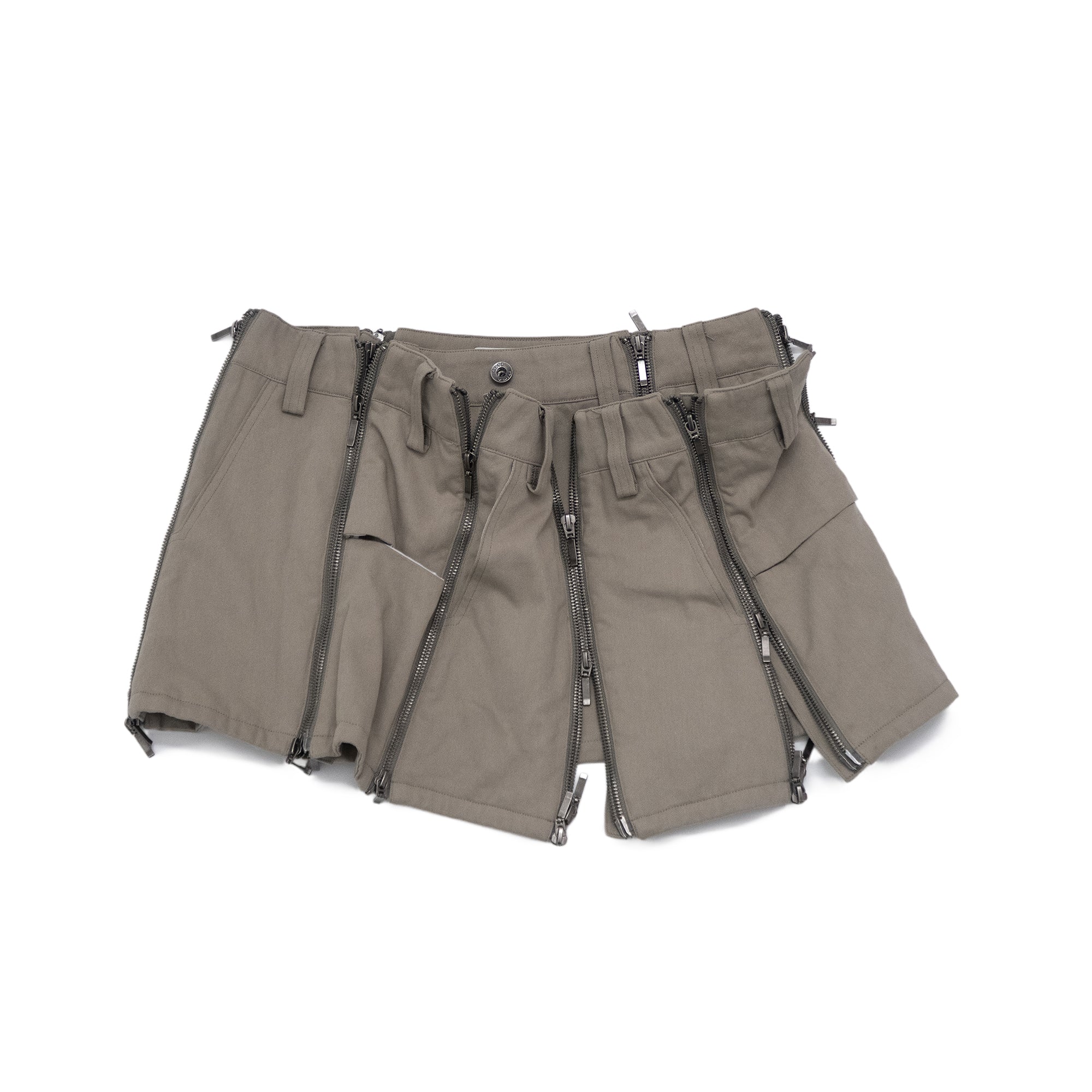(of) void adjustable modular mini skirt flat view