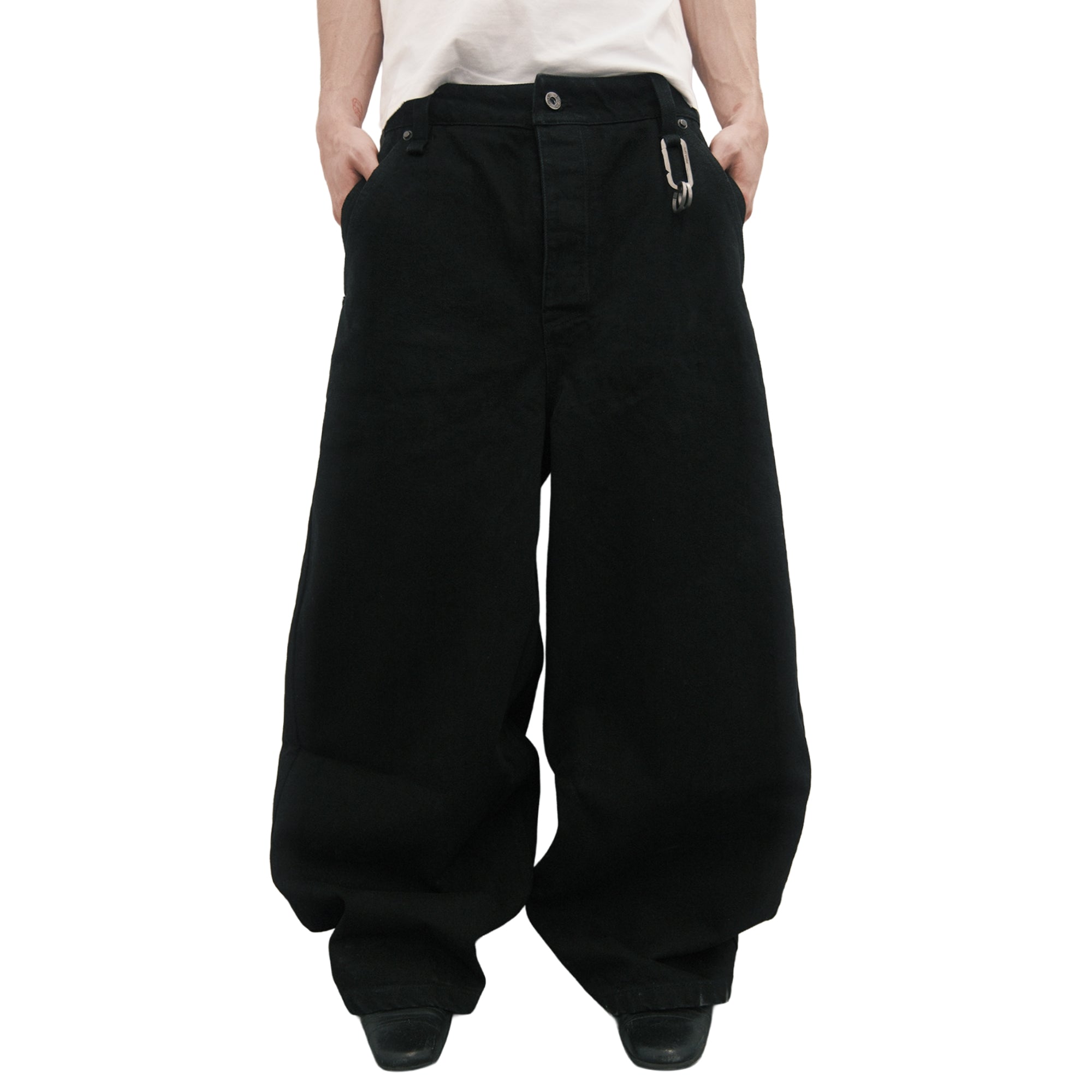 (of) void black denim jeans on male model