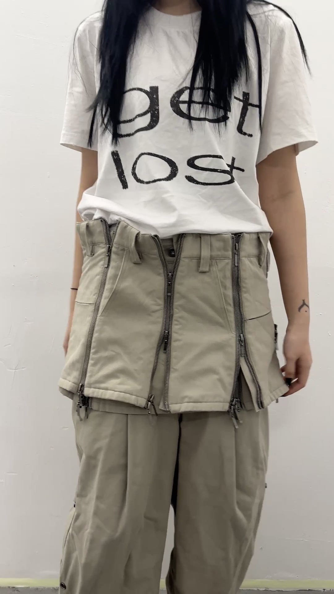 (of) void adjustable modular mini skirt video
